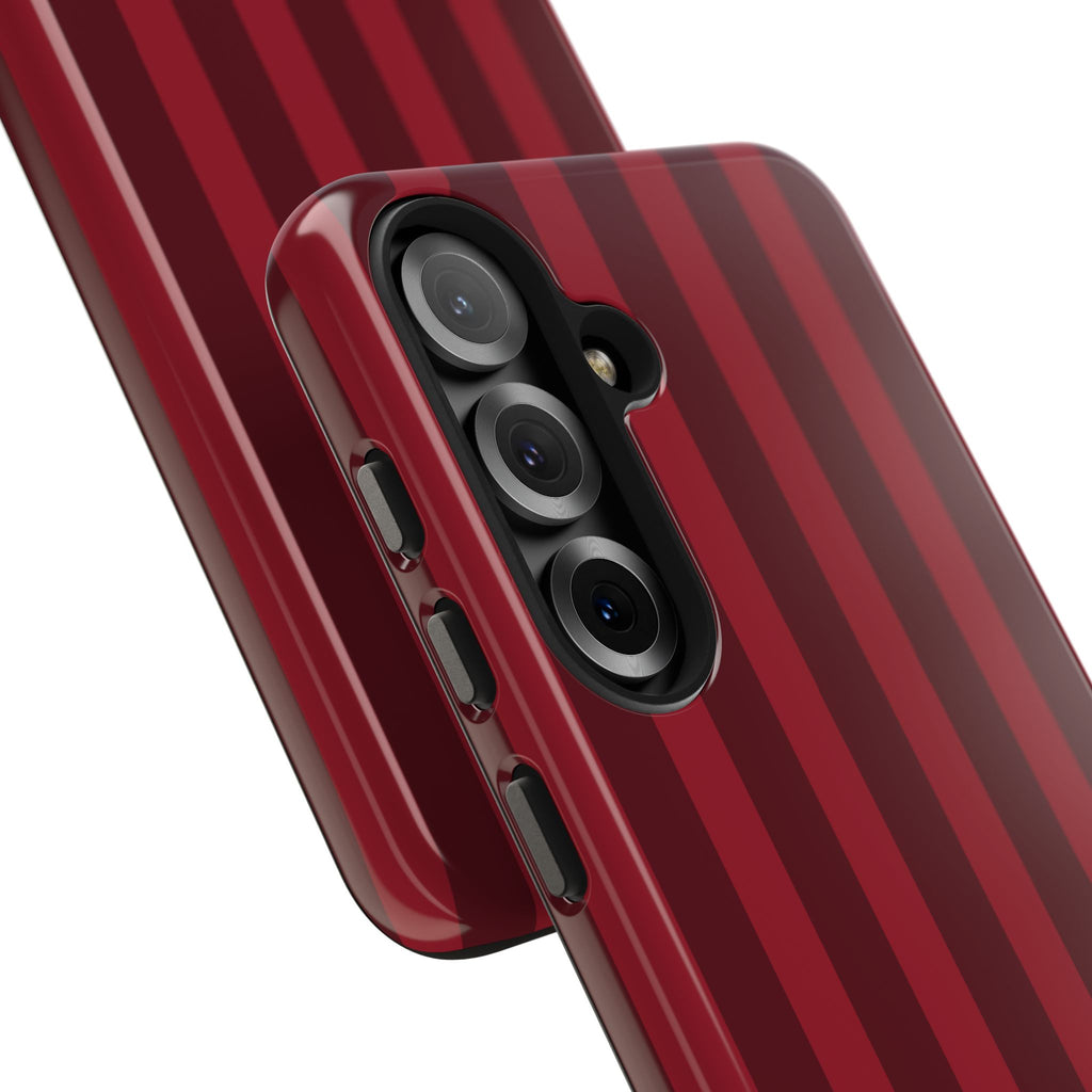 Bold Stripes Samsung Galaxy Case | Cherry