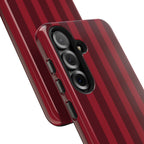 Bold Stripes Samsung Galaxy Case | Cherry