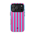 Bold Stripes MagSafe iPhone Case | Cotton Candy