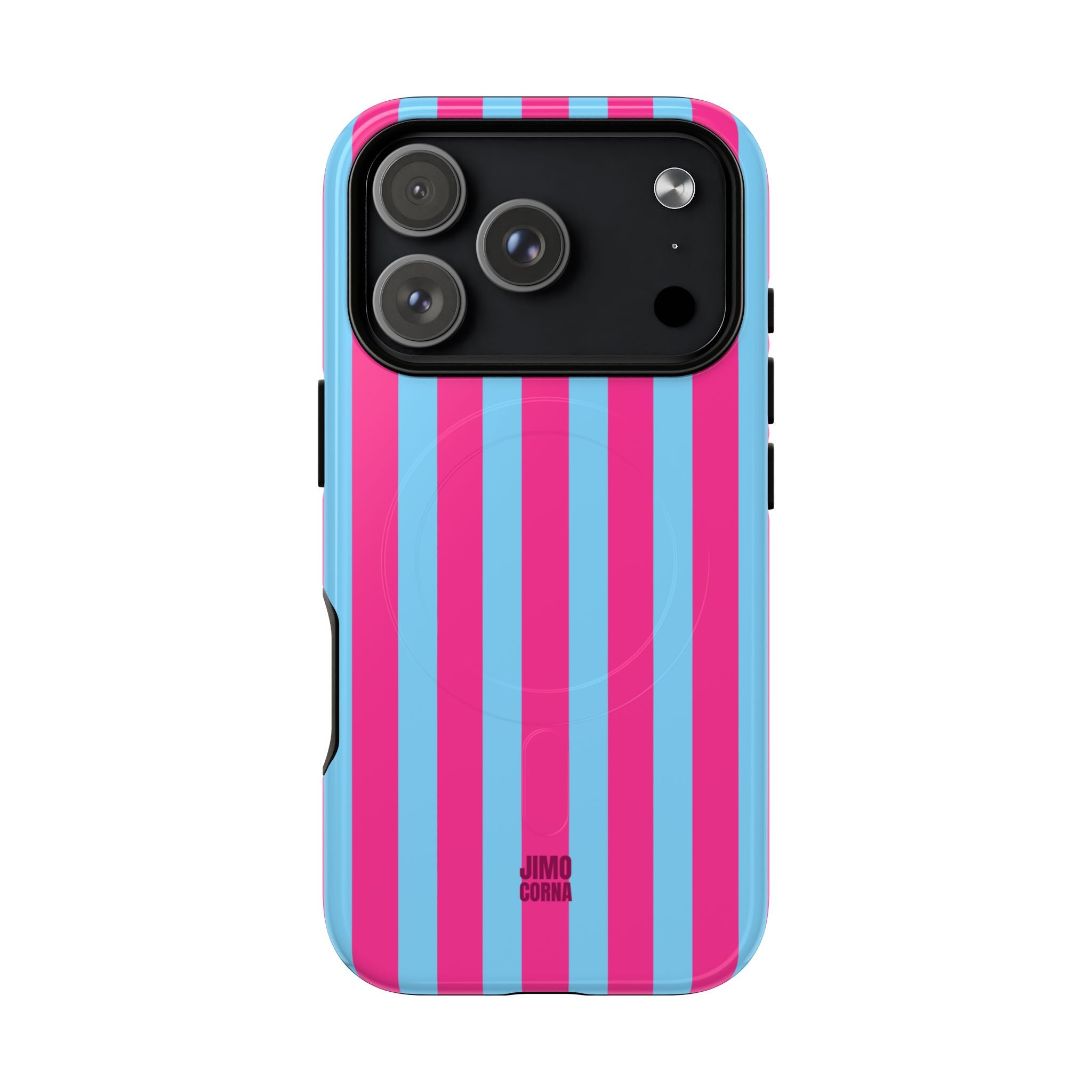 Bold Stripes MagSafe iPhone Case | Cotton Candy