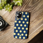 Big Polka Dot | Blue and Cream