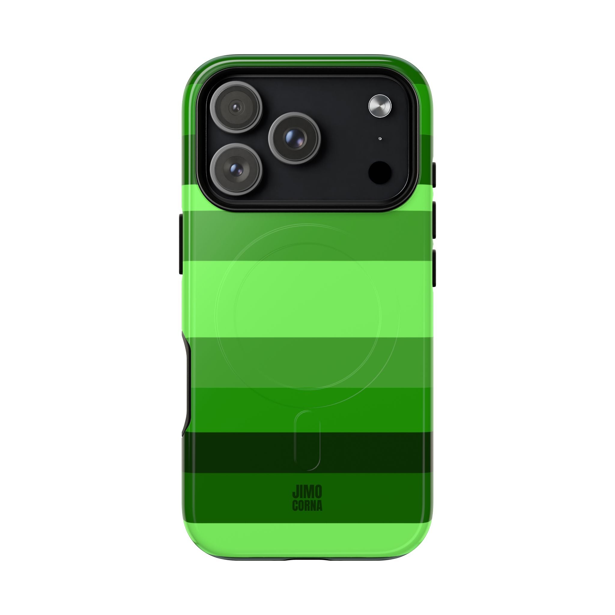 Matcha Stripe MagSafe iPhone Case
