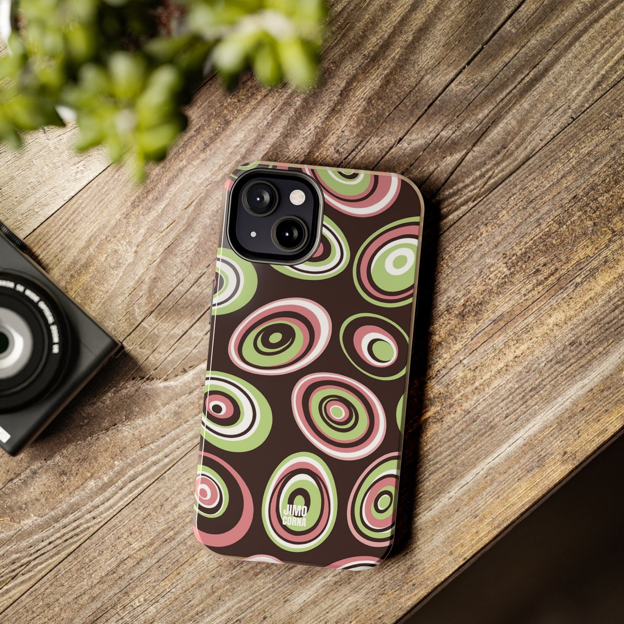 Groovy Orbits iPhone Case