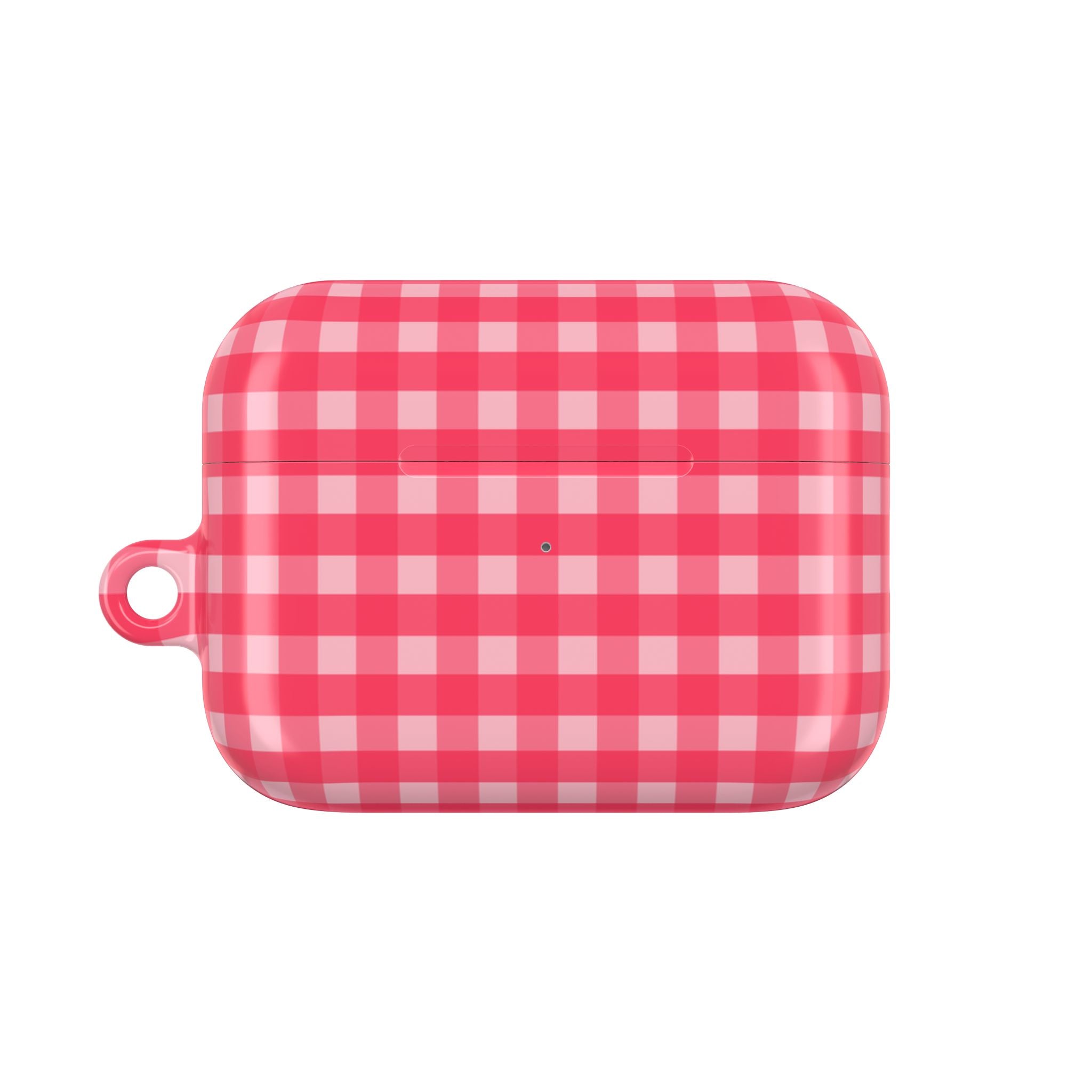 Farm Gingham AirPods Case | Hot Pink