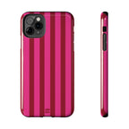 Strawberry Burst Bold Stripes
