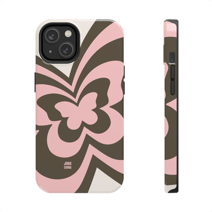 Pink Retro Butterfly