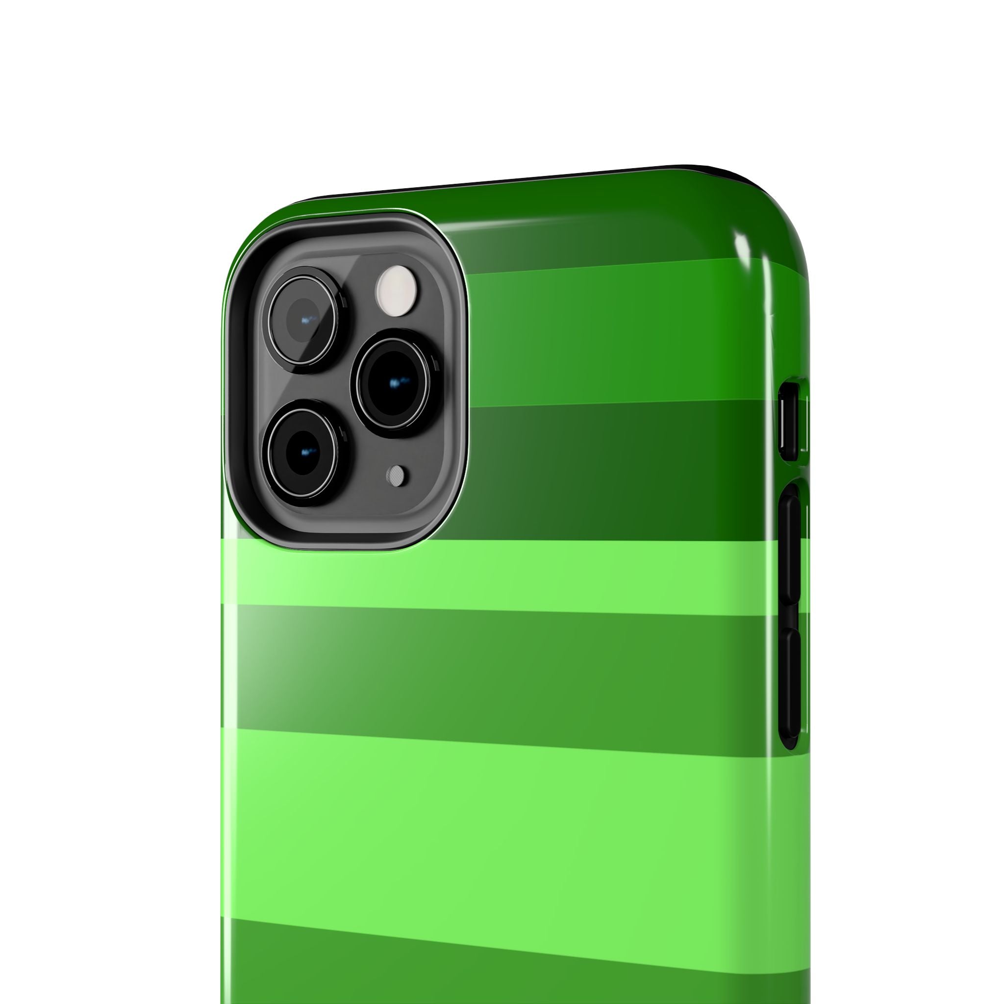 Matcha Stripe iPhone Case