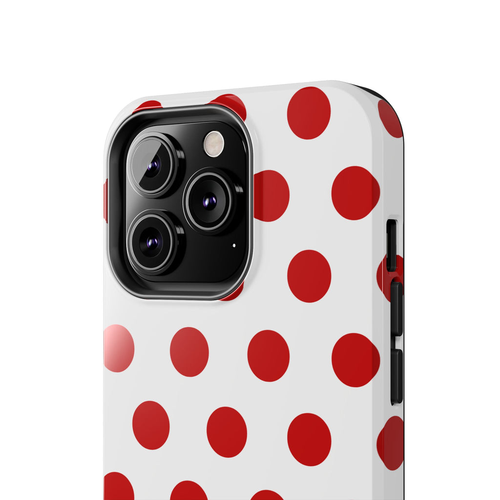 Big Polka Dot | White and Red