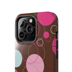 Spiral Pop iPhone Case | Brown