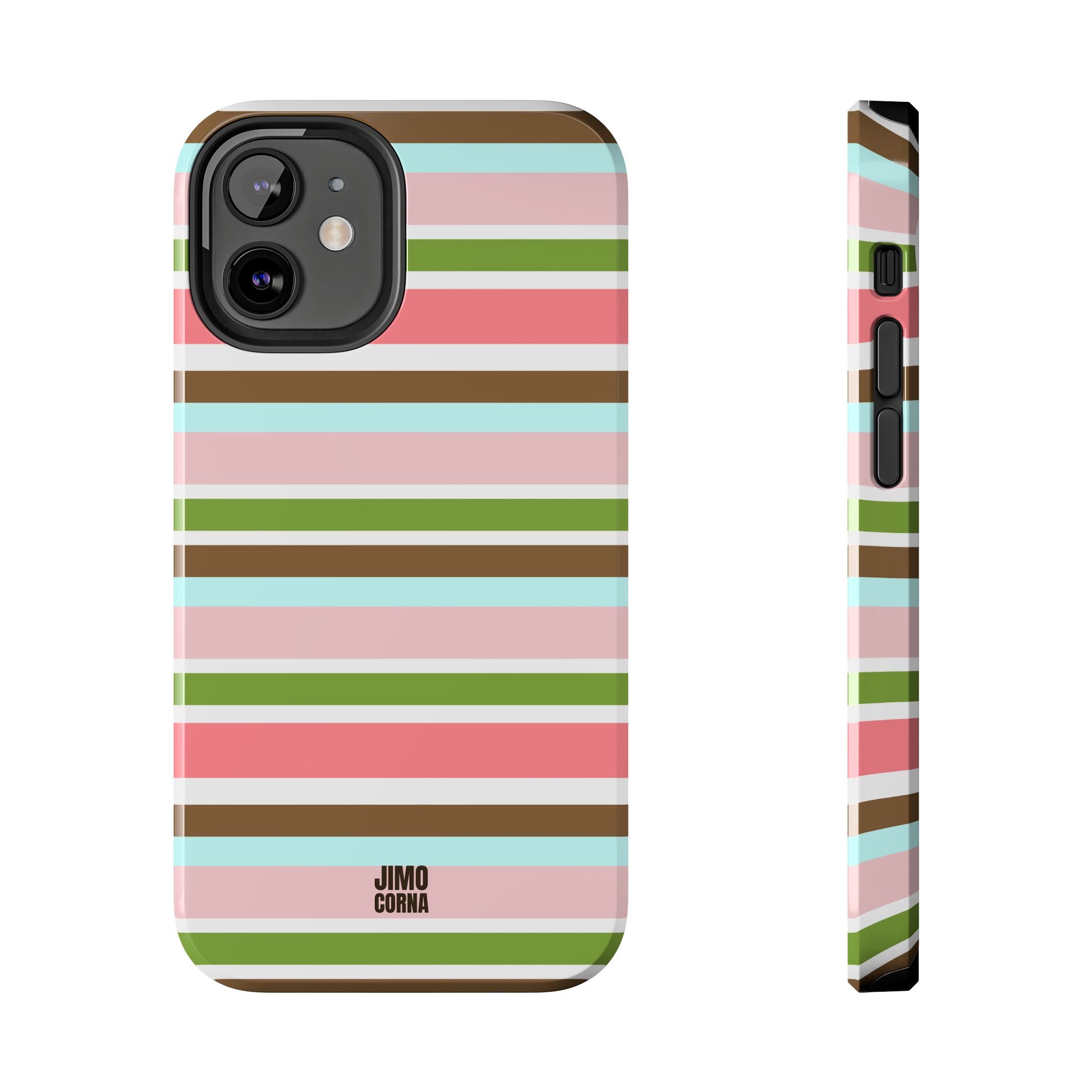 Sweet Candy Stripes iPhone Case