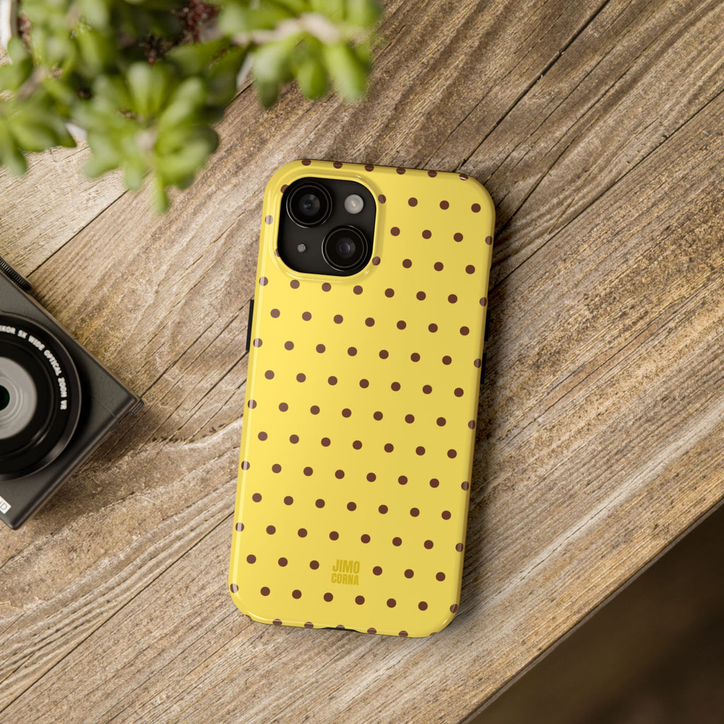 Polka Dot | Yellow and Brown