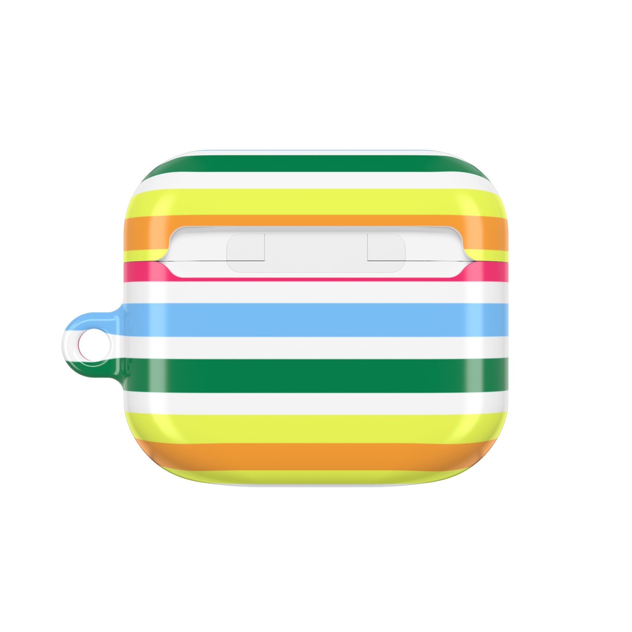 Rainbow Sorbet Stripe AirPods Case