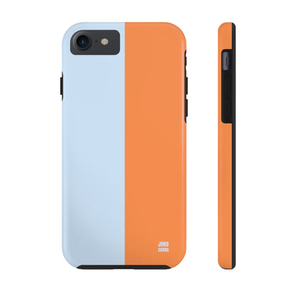 Orange and Blue Color Block