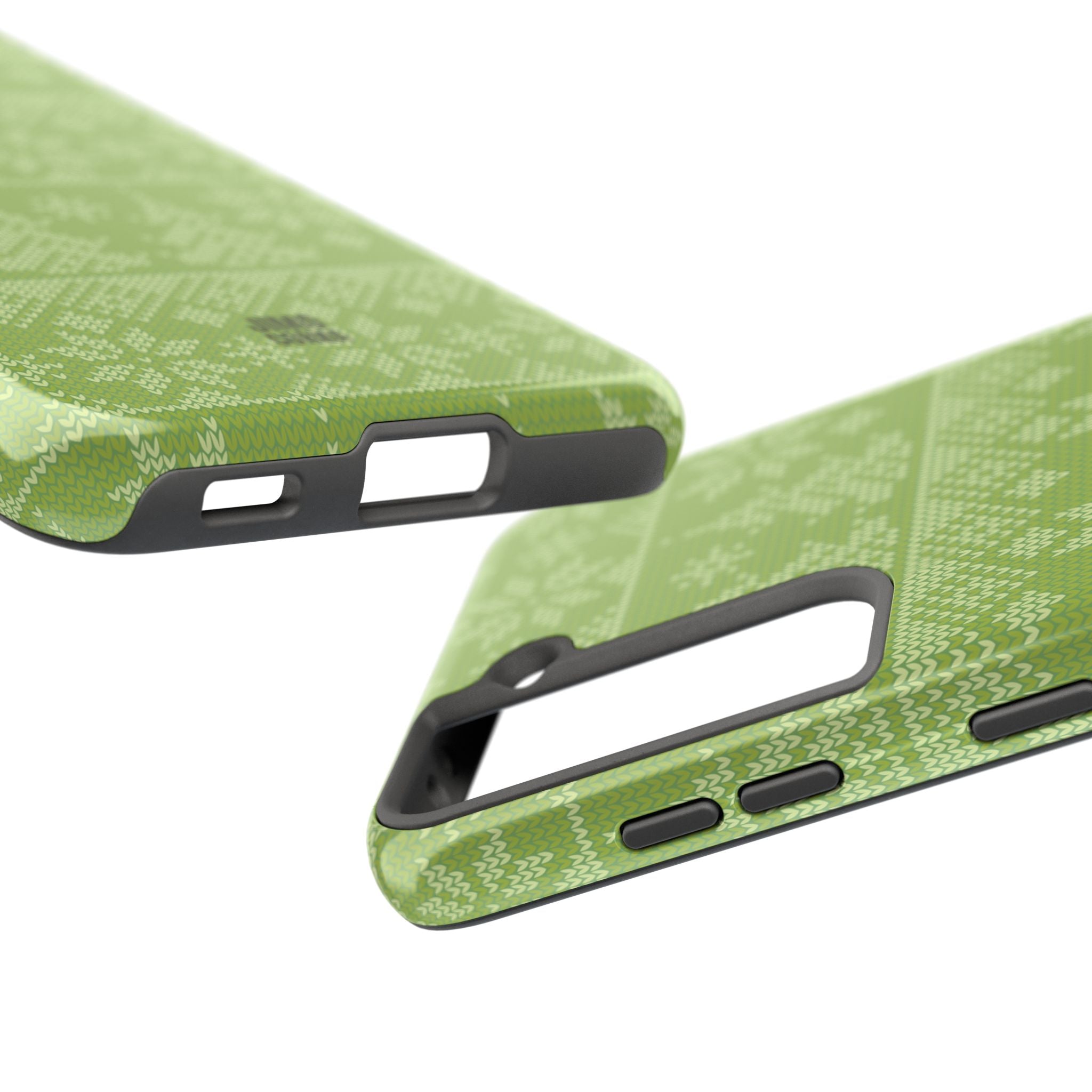 Holiday Knit | Green iPhone Case