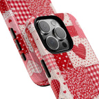 Patchwork Heart MagSafe iPhone Case