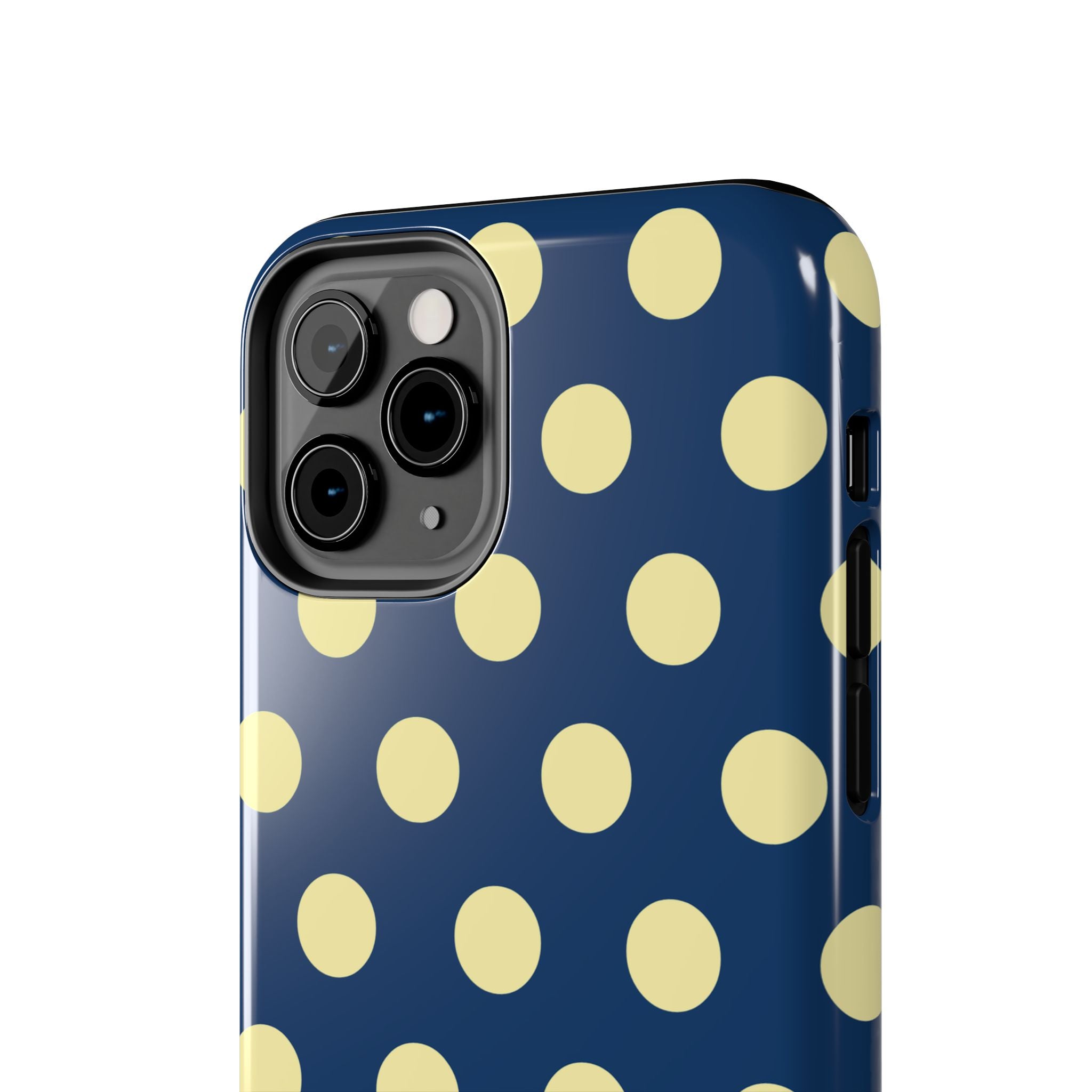 Big Polka Dot | Blue and Cream