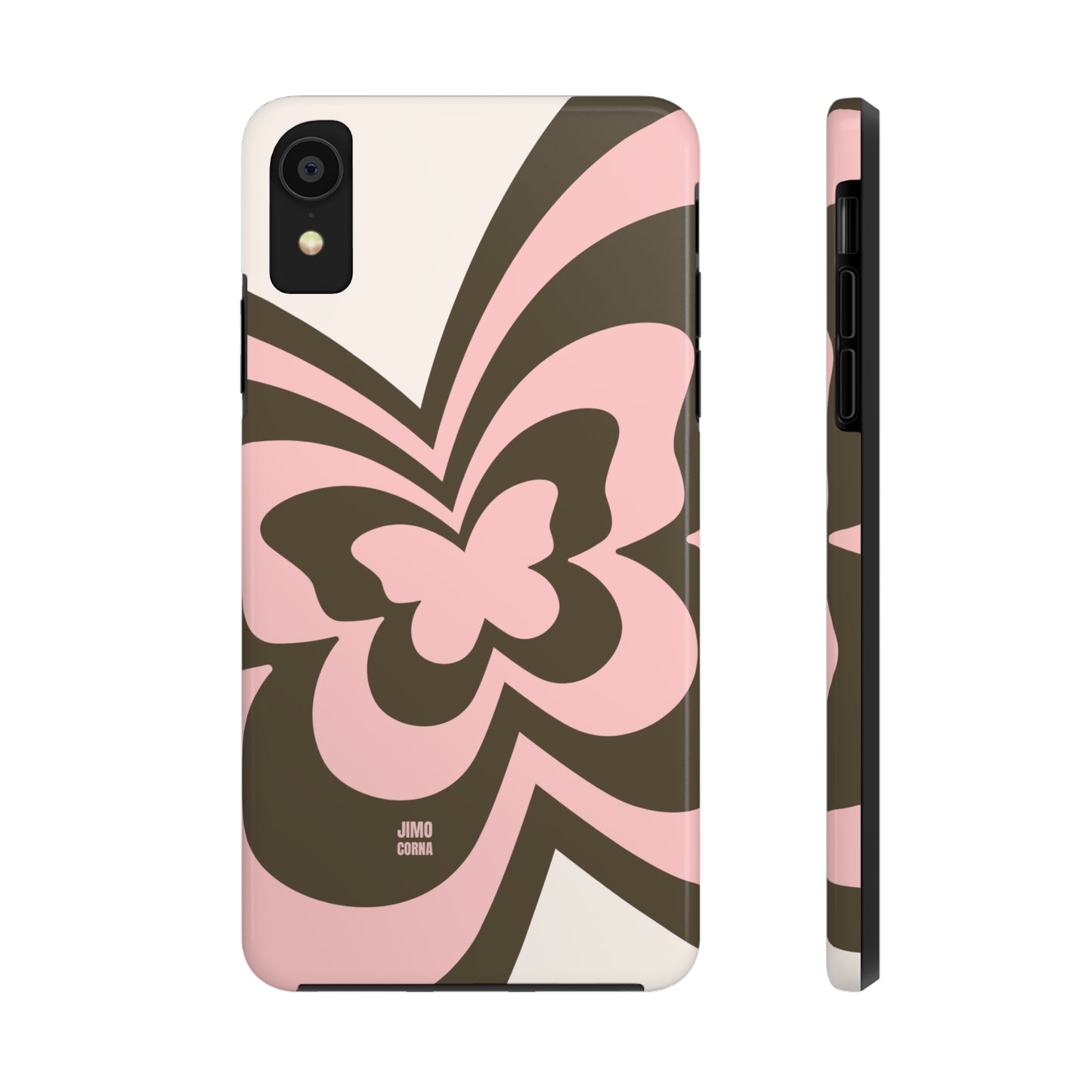 Pink Retro Butterfly