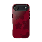 Cherry Red Bold Stars