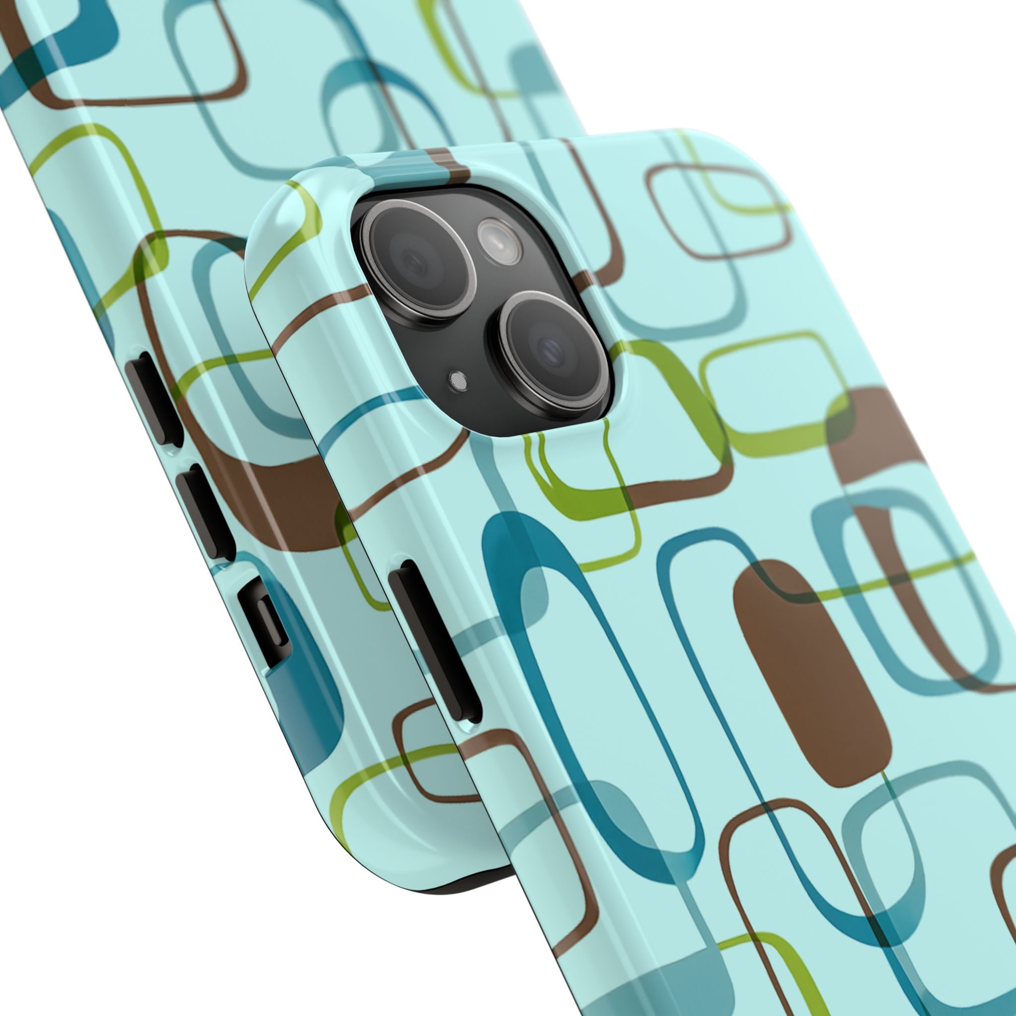 Coast Blocks iPhone Case | Mint