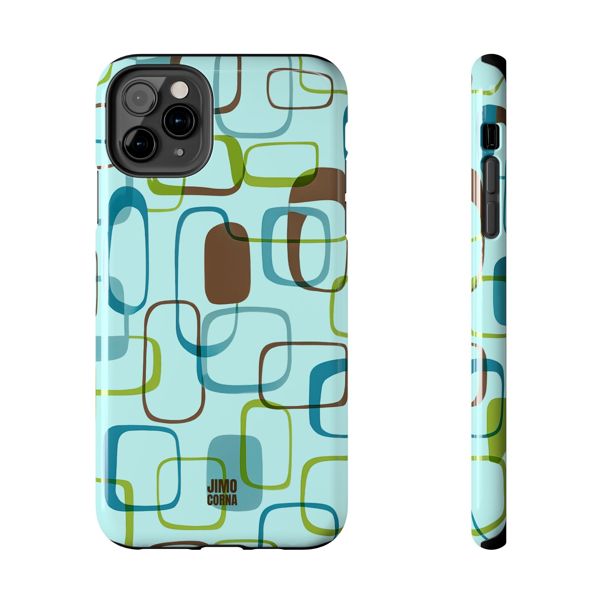 Coast Blocks iPhone Case | Mint