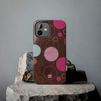 Spiral Pop iPhone Case | Brown