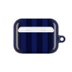 Bold Stripes AirPods Case | Navy Blue