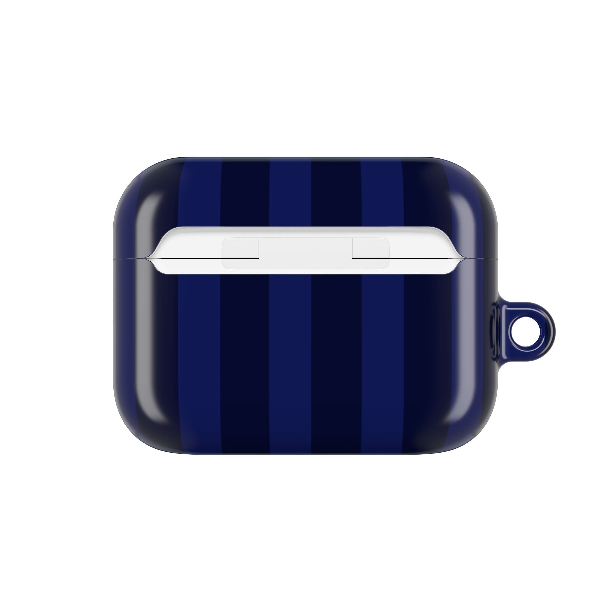Bold Stripes AirPods Case | Navy Blue