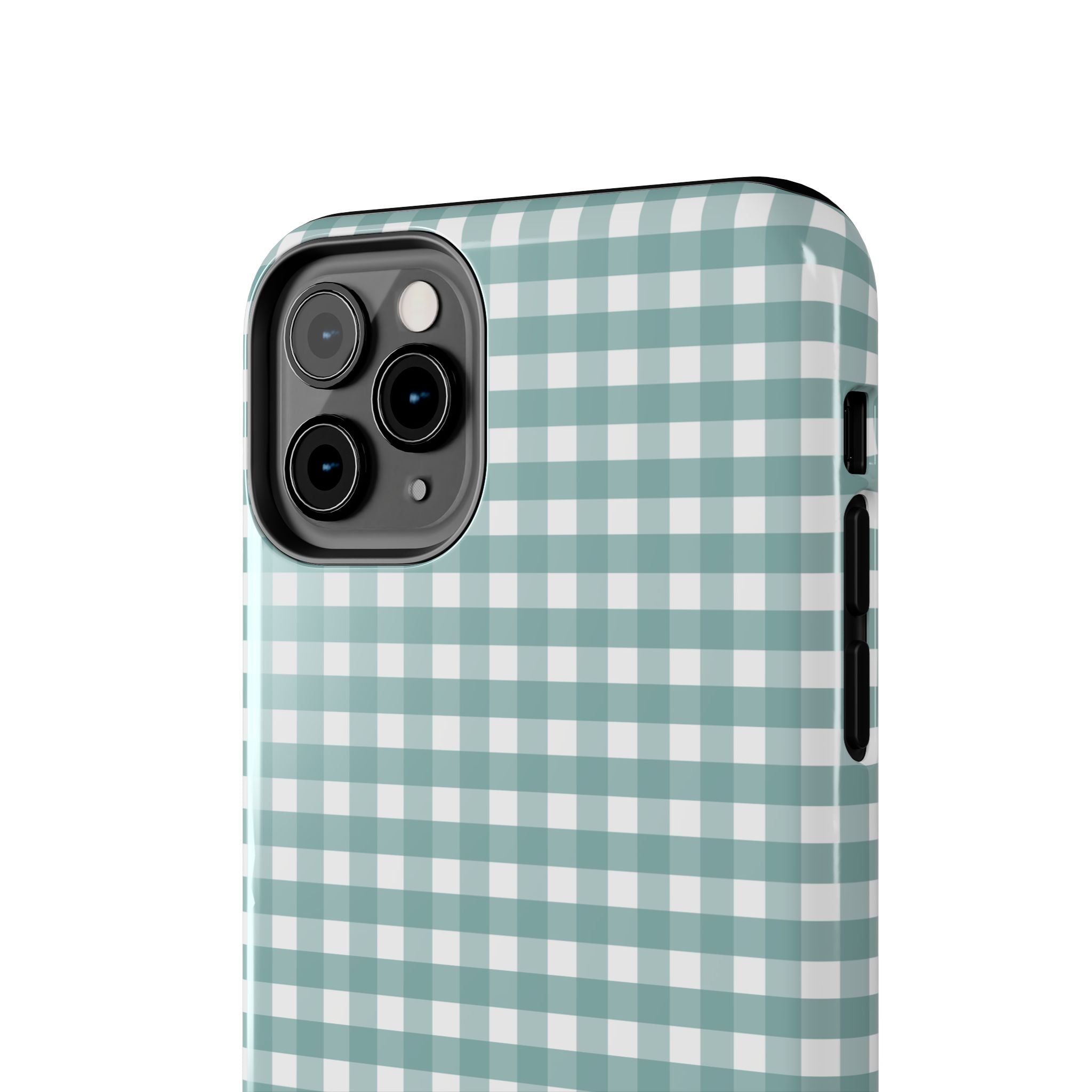 Farm Gingham iPhone Case | Blue