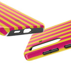 Pink and Yellow Bold Stripes