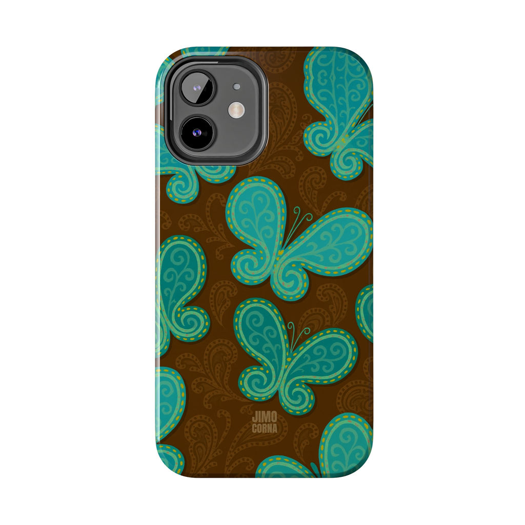 Cocoa Breeze Butterflies iPhone Case