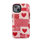 Patchwork Heart MagSafe iPhone Case
