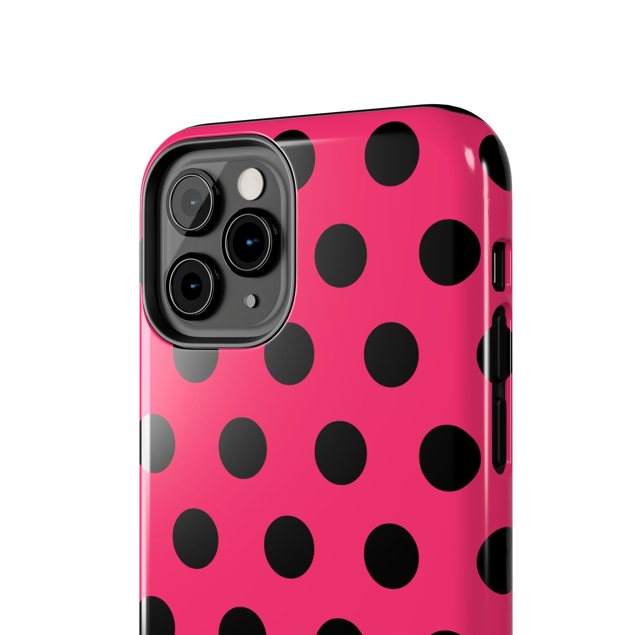 Big Polka Dot | Hot Pink and Black