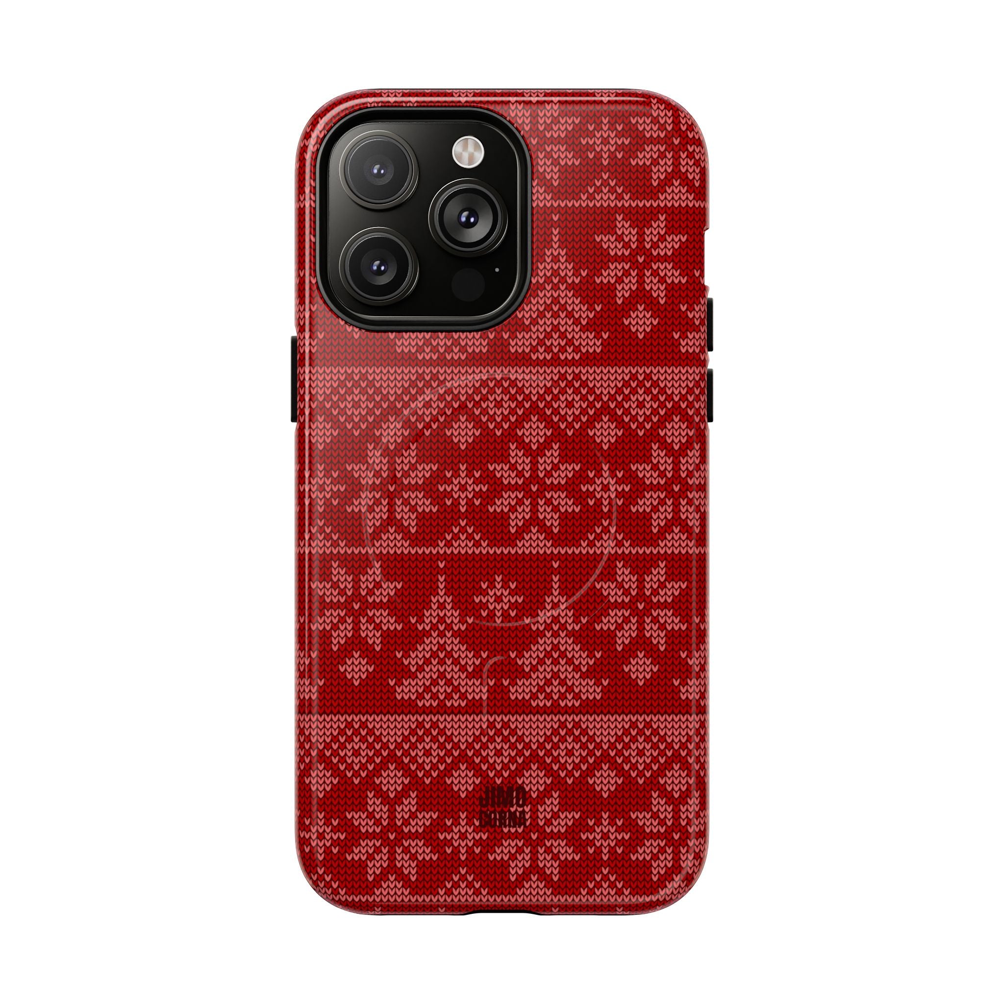 Holiday Knit | Red MagSafe iPhone Case