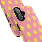 Big Polka Dot | Pink and Yellow