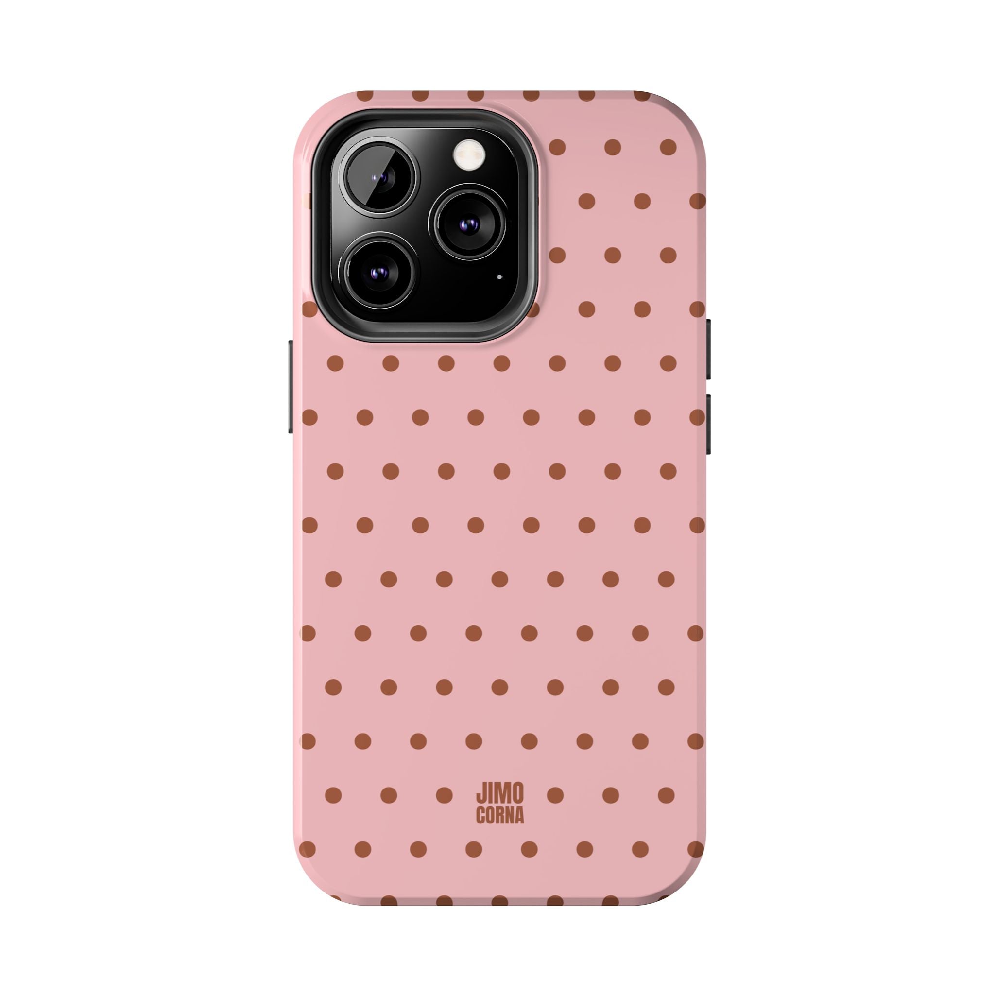 Polka Dot | Pink and Brown