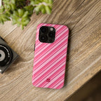 Angelina Stripes | Hot Pink - iPhone Case