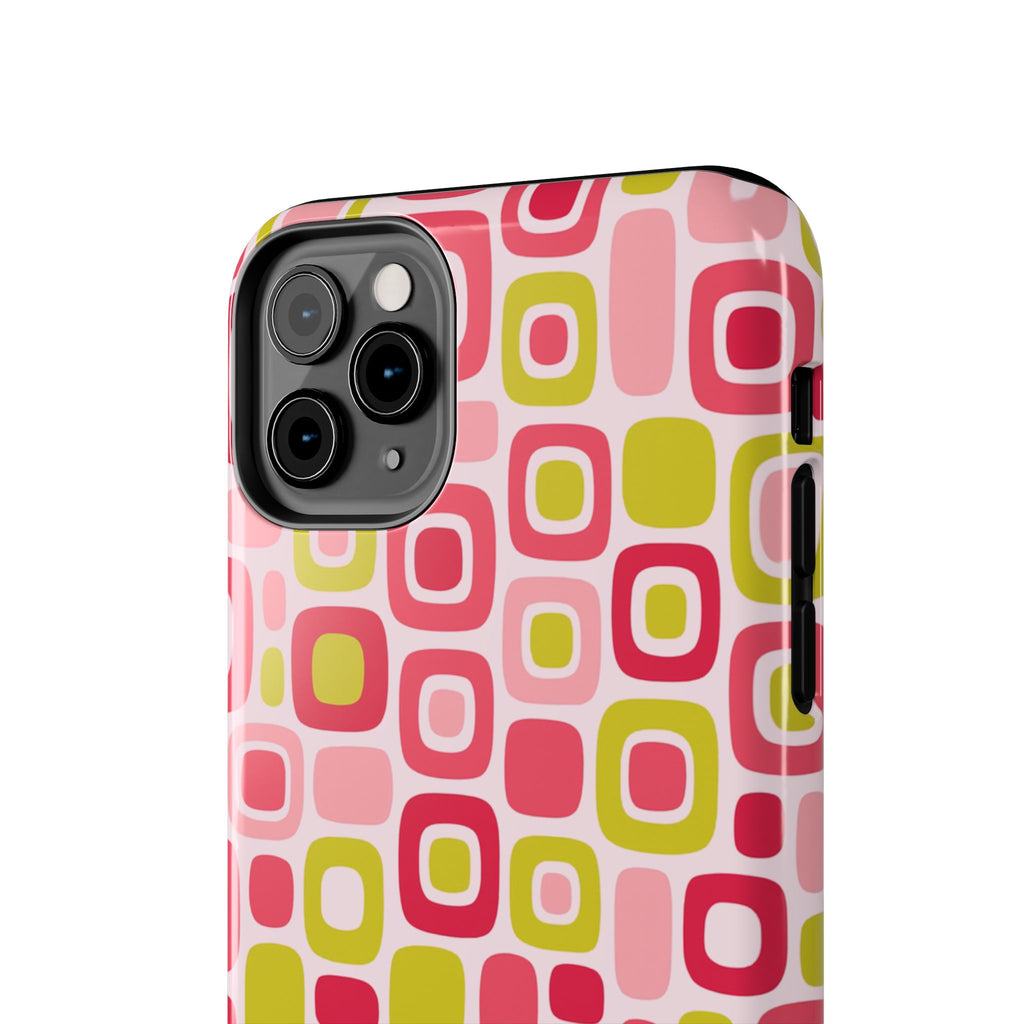 Bubble Pop Geometry iPhone Case