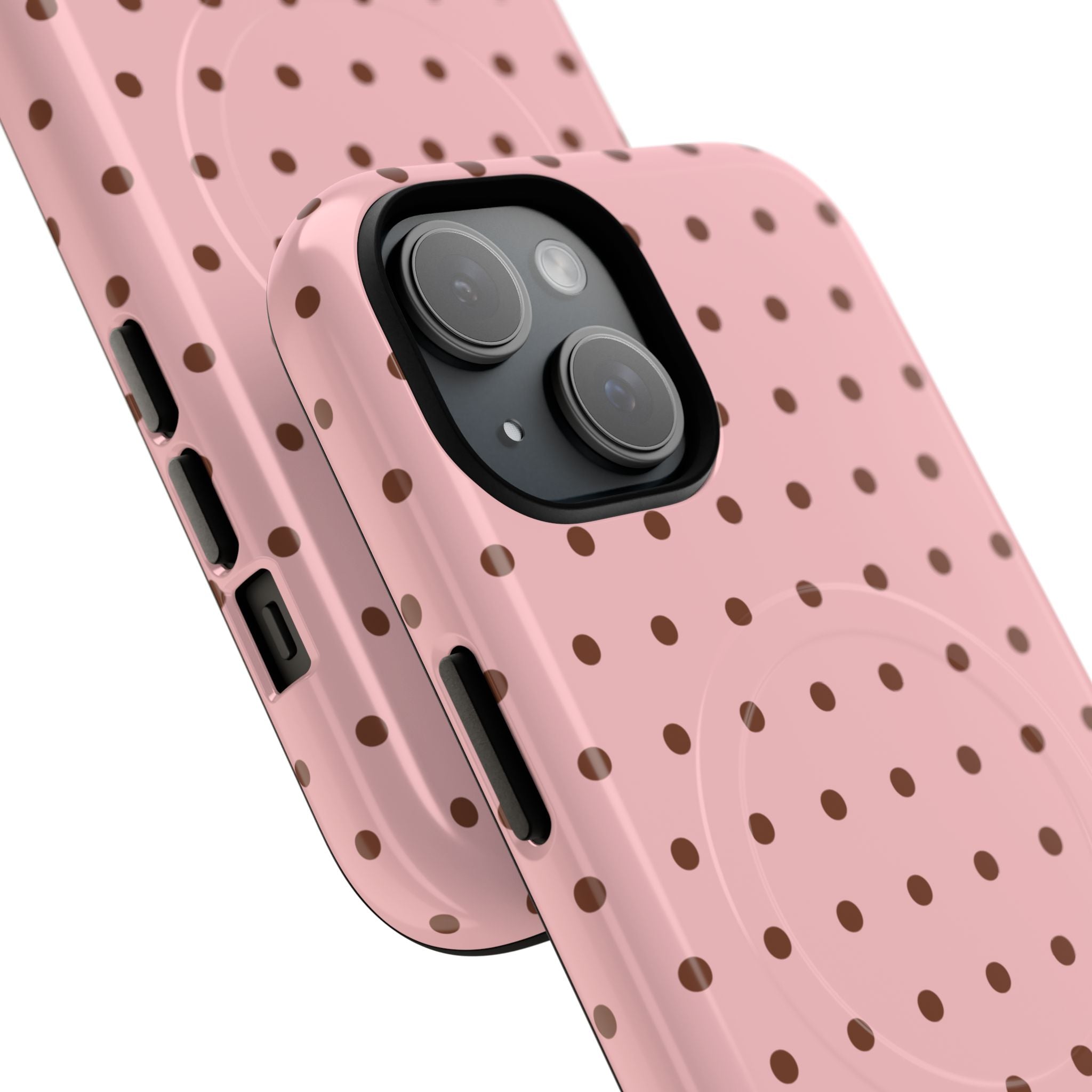 Polka Dot | Pink and Brown
