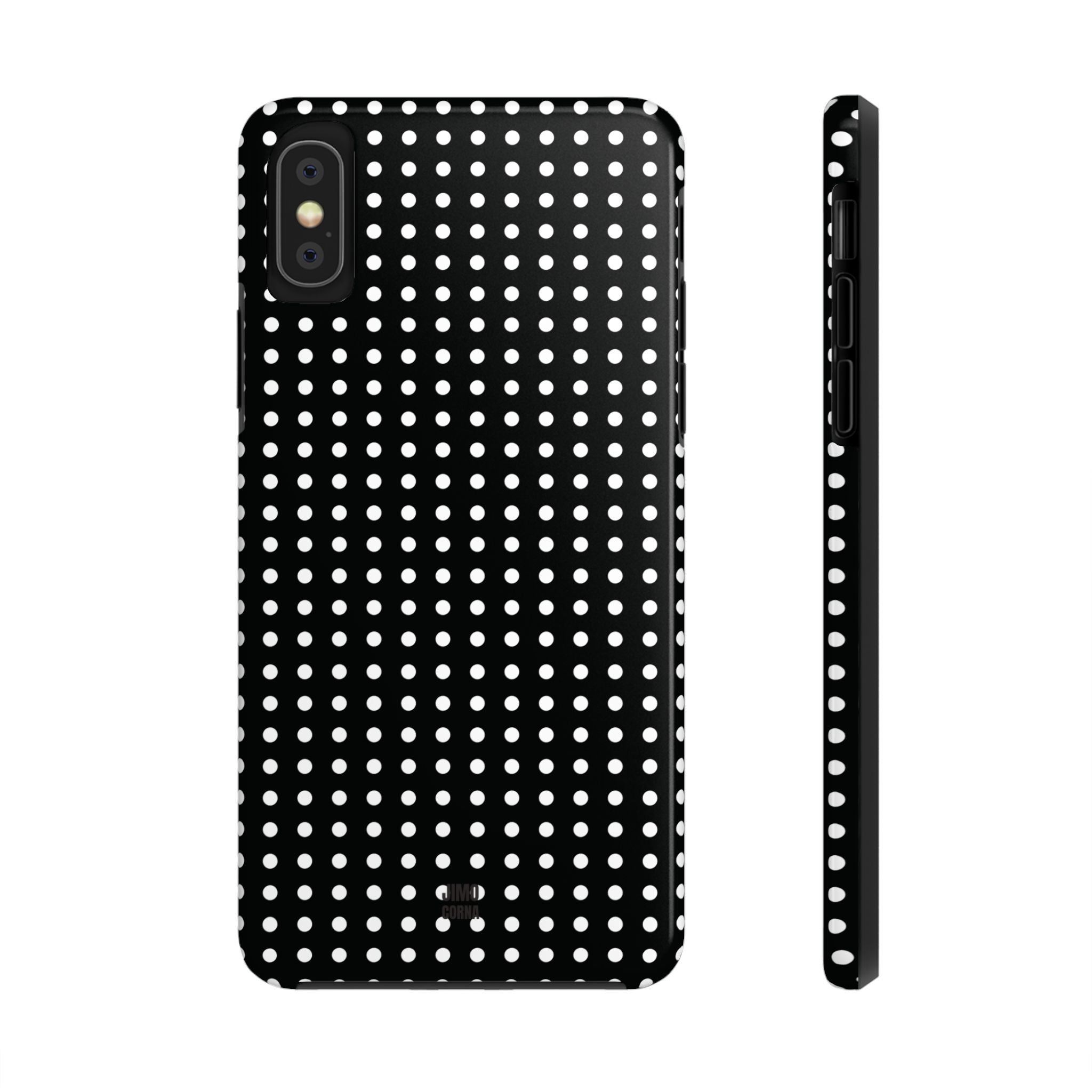 Black Polka Dot