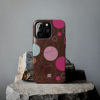 Spiral Pop iPhone Case | Brown