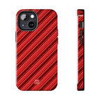 Angelina Stripes | Cherry - iPhone Case