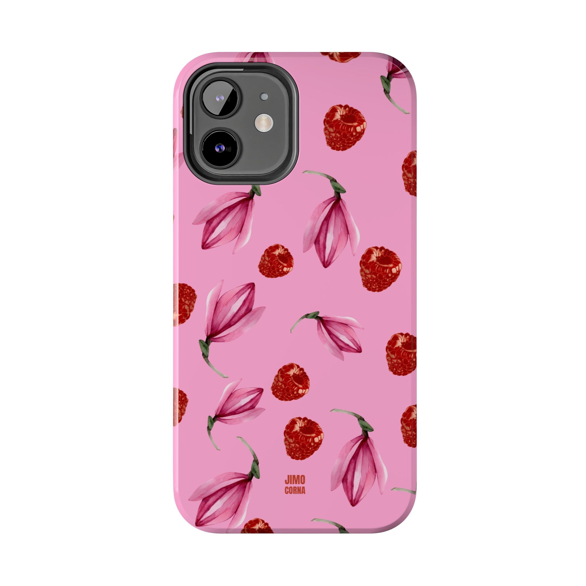 Raspberries and Flowers