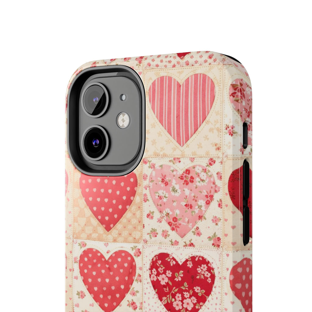 Sweetheart Patchwork iPhone Case