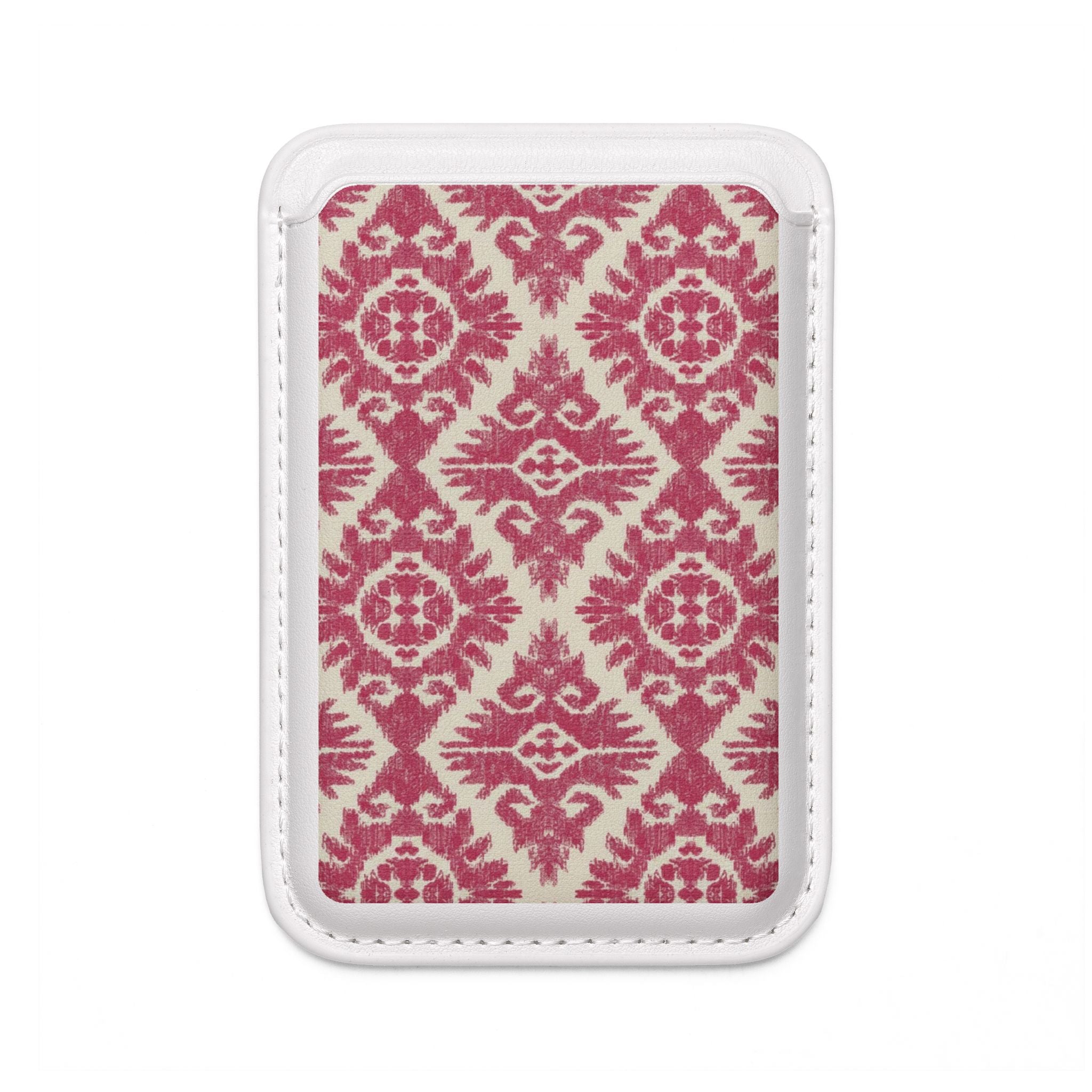 Damask Vegan MagSafe Wallet | Pink