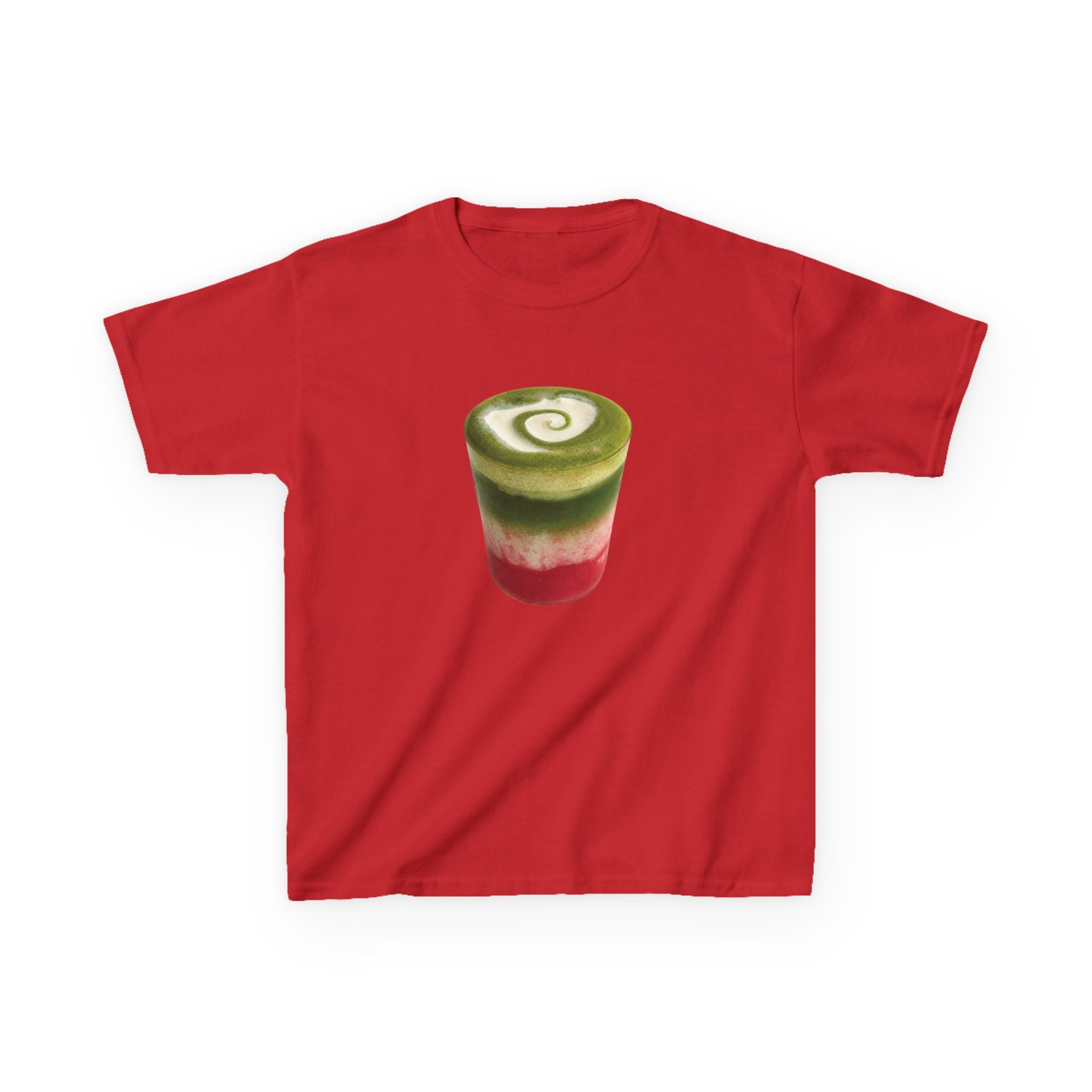 Pink Matcha Baby Tee