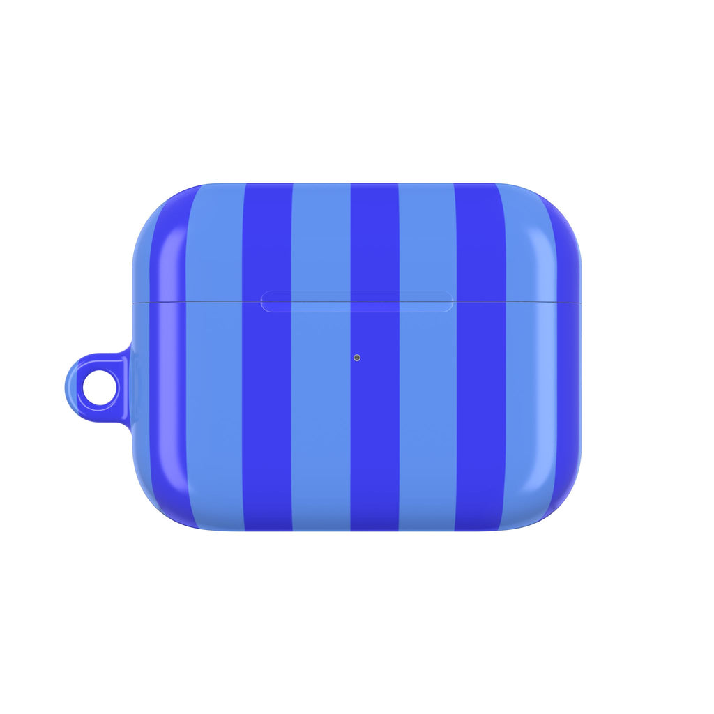 Blueberry Bold Stripes AirPods Case