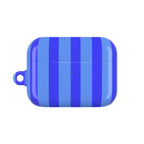 Blueberry Bold Stripes AirPods Case