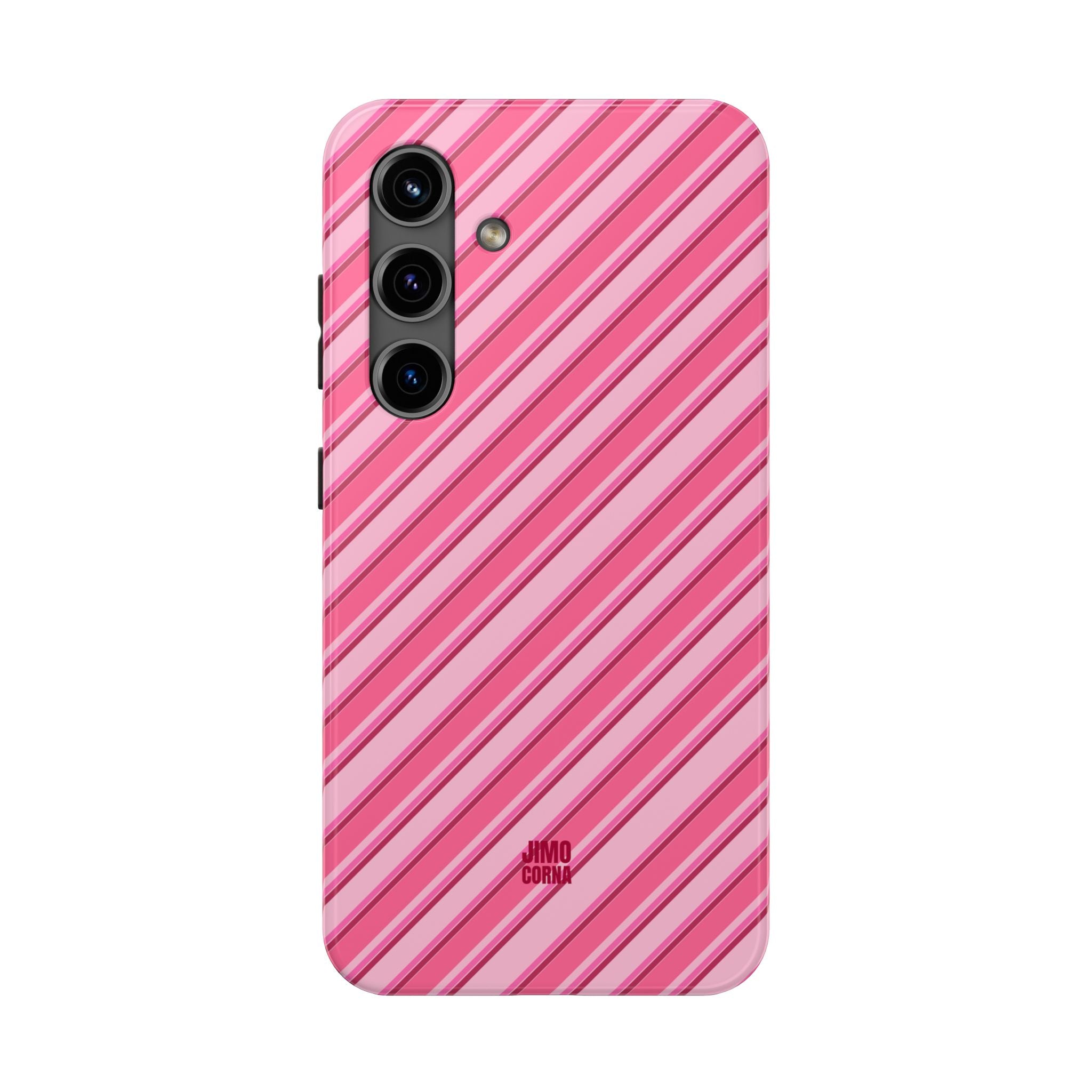 Angelina Stripes | Hot Pink - iPhone Case