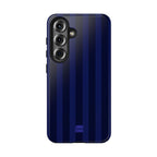 Bold Stripes Samsung Galaxy Case | Navy Blue
