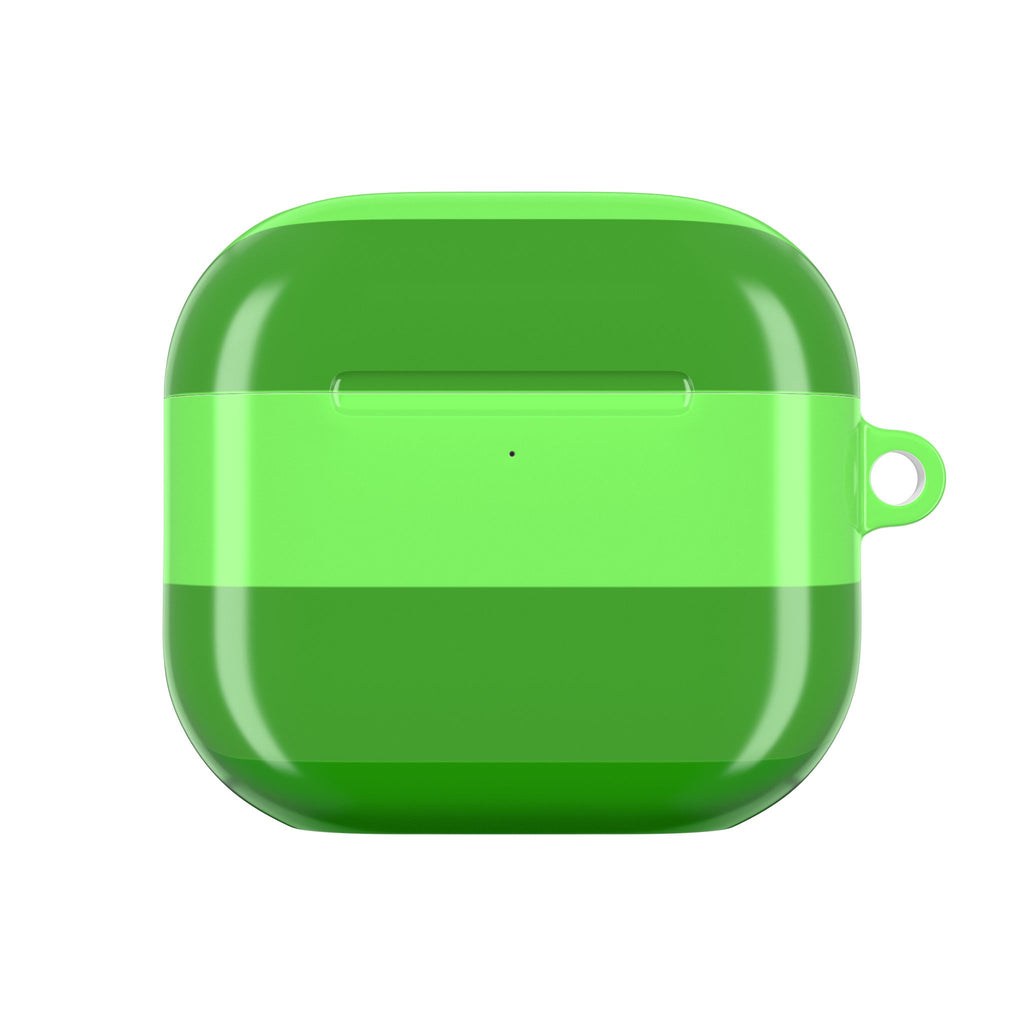 Matcha Stripe AirPods Case
